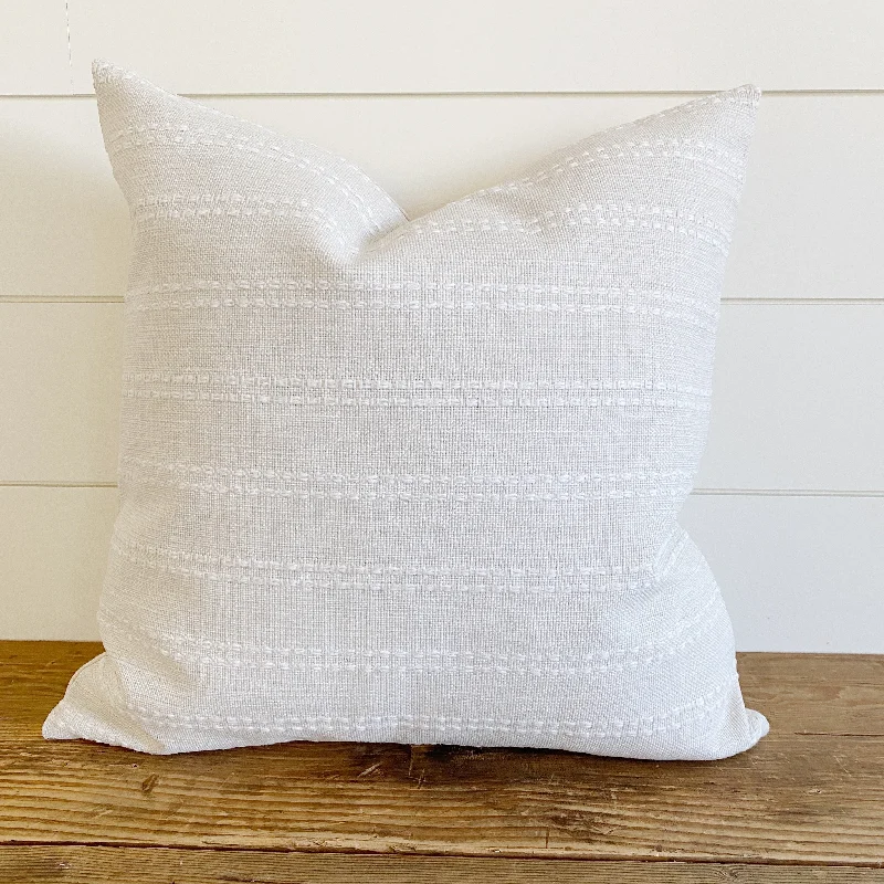 GRACE || Striped Pillow Cover