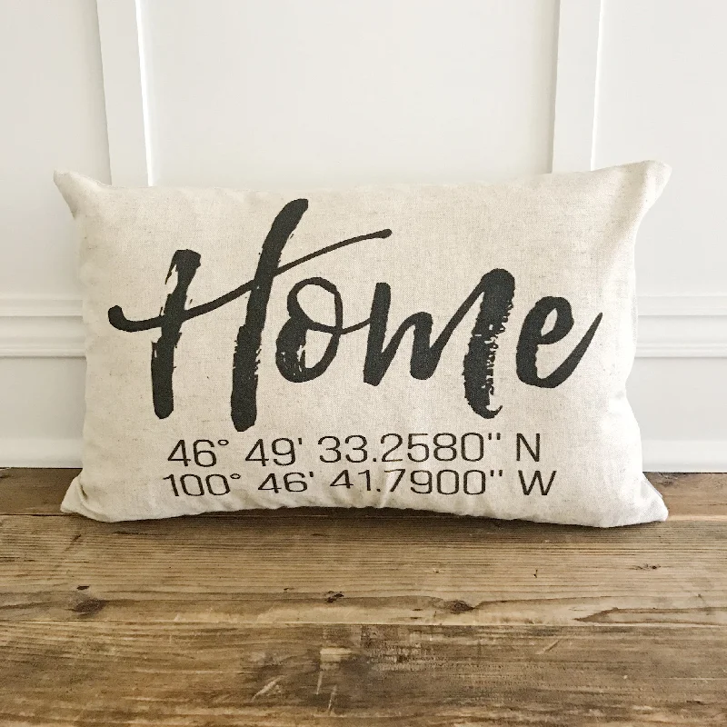 Home Coordinates  Pillow Cover