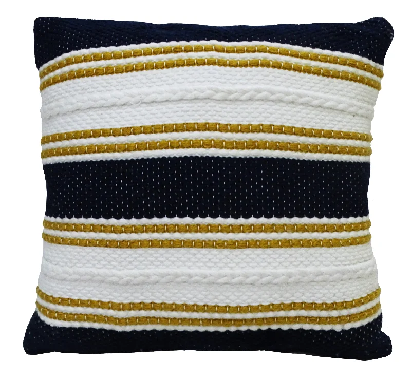 Indoor Outdoor Pillow with Braid for sofa