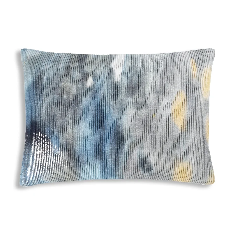 Islay Blue Velvet Pillow