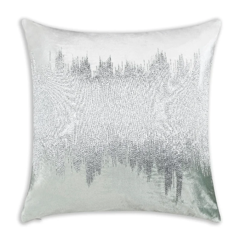 Mira Ivory Aqua Pillow