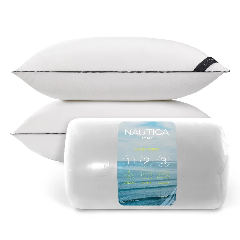 Nautica Extra Firm Standard/Queen 2Pc Pillows