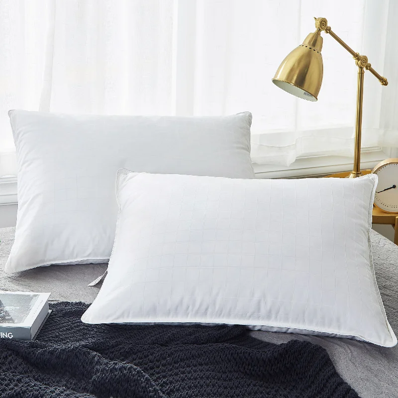 Peace Nest 75% White Goose Down Pillow with 4 layers