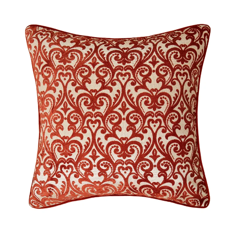 Red Ikat Pillow