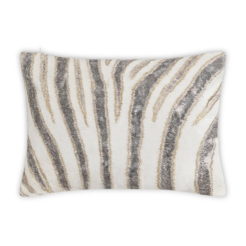 Rio Brown Animal Print Lumbar Pillow