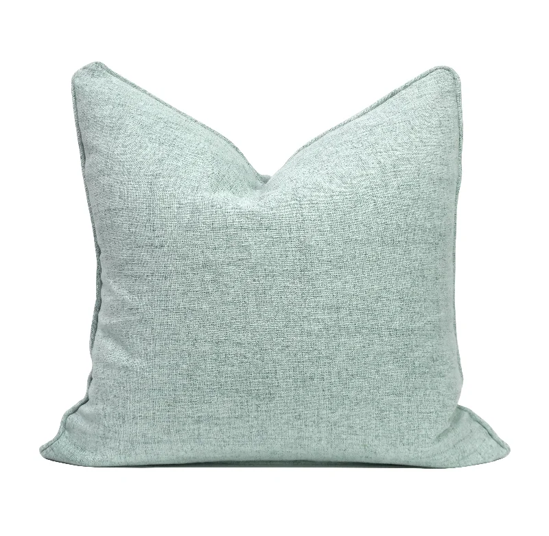 Set of 2 Ruby Linen Blend Throw Pillow | 20" x 20"