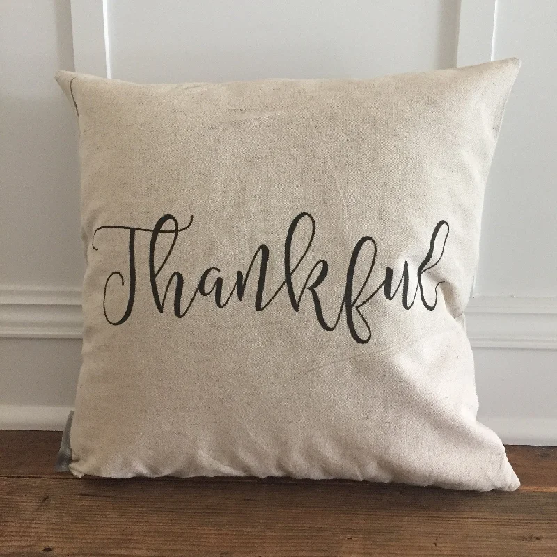 Thankful Pillow Cover