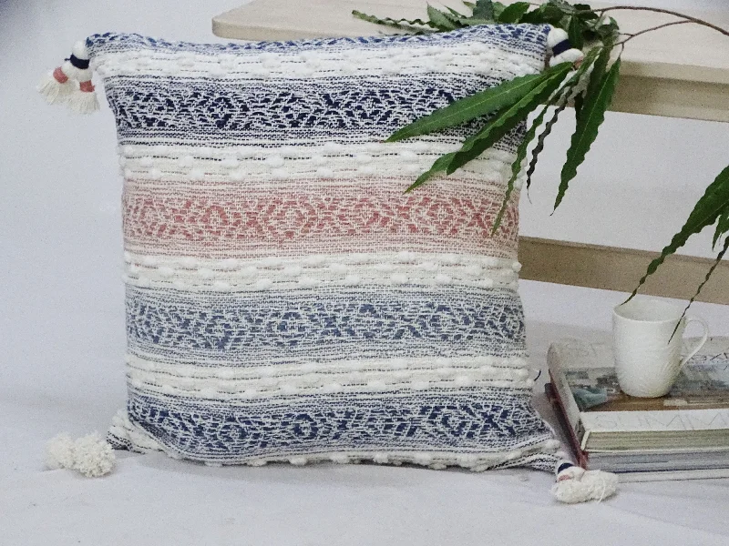 Throw Pillow with Tassels