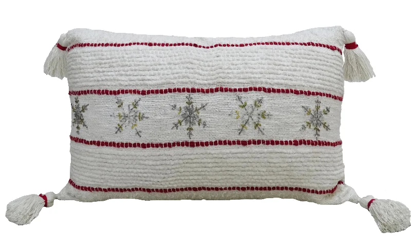 Vibhsa 14"x 24" Christmas Pillow for Holidays