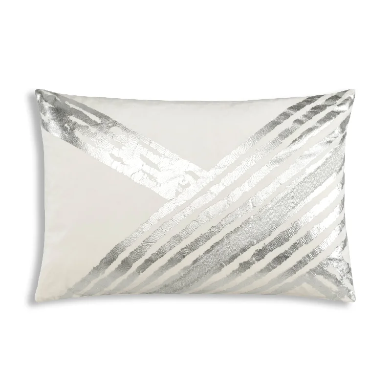 Inspire Me! Home Decor Zara Lumbar Ivory Pillow