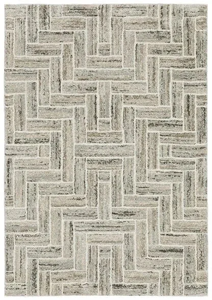 Cambria 93L Ivory/Beige Rug