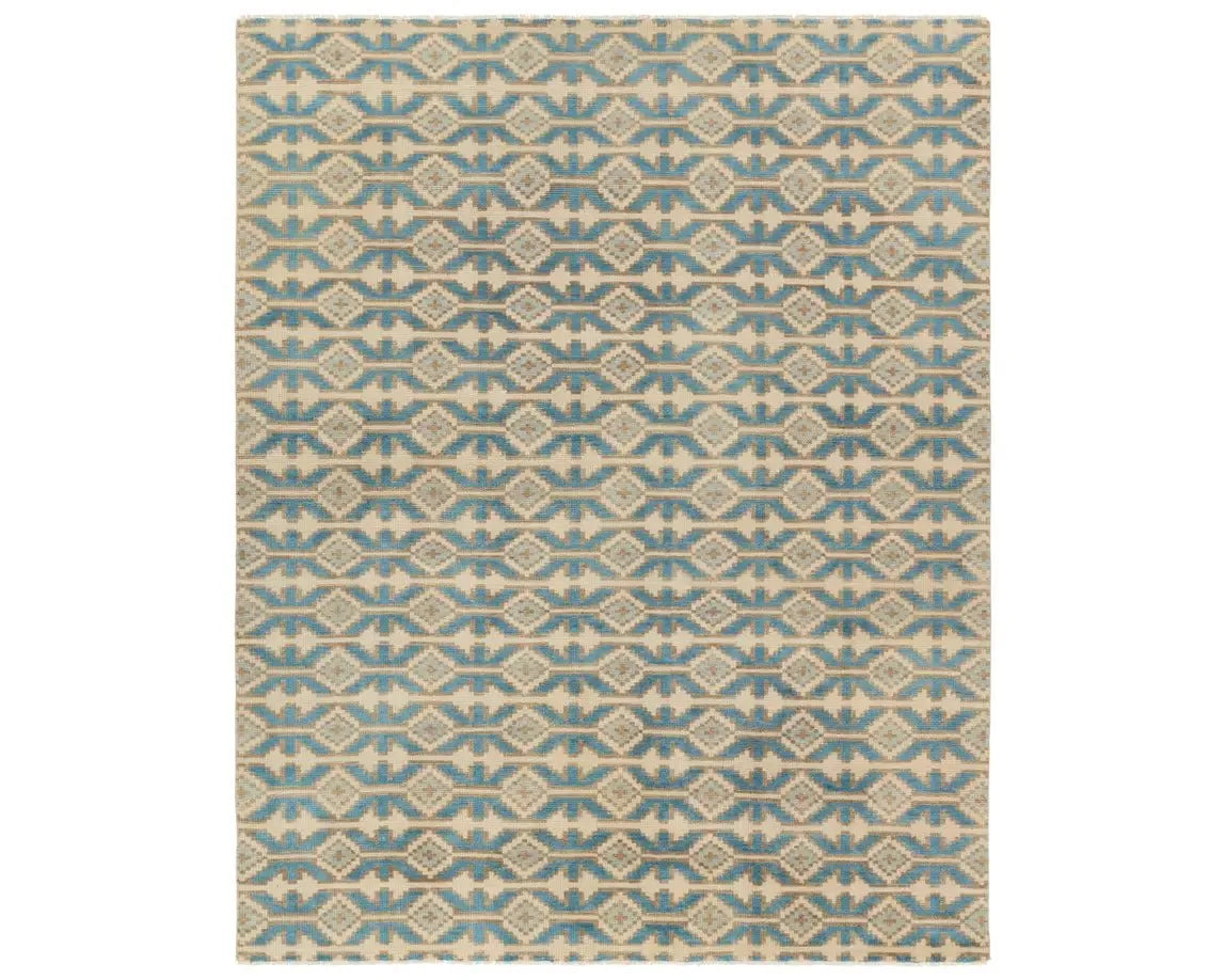 Cera CRA05 Beige/Blue Rug