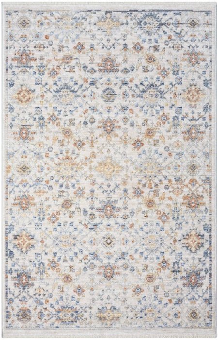 Elegant Heirlooms ELH02 Ivory/Grey Area Rug