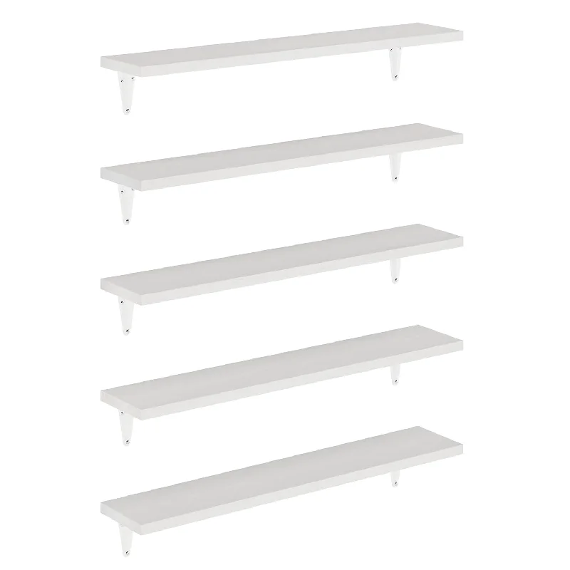 Arras 24" Bathroom Shelves, Floating Shelves For Wall Storage, Bookshelf Livin