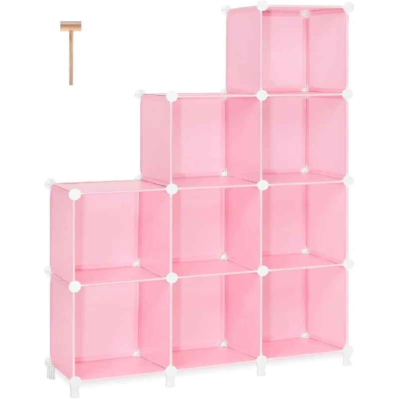 Cube Storage Organizer 9-Cube Closet Organizer And Storage Shelves Bookshelf Cub