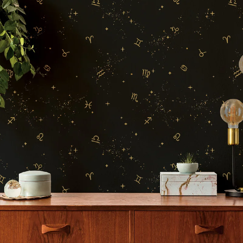 Astrology Peel and Stick Wallpaper