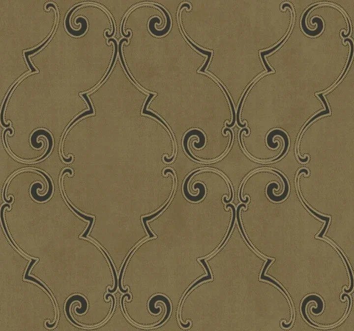 Brook Gold Wallpaper from the Providence Collection