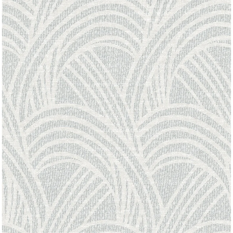 Farrah Grey Geometric Wallpaper from the Scott Living II Collection