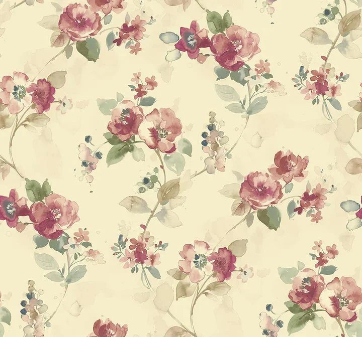 Lolita Vintage Wallpaper from the Romance Collection