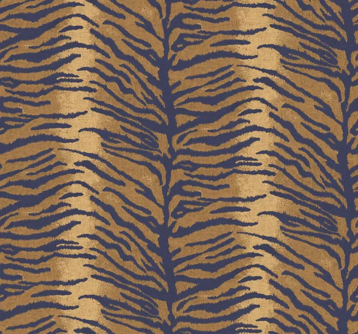 Maxim Gold/Purple Wallpaper from the Tiverton Collection