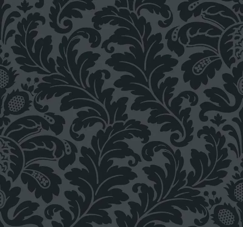 Modern Romance Black Wallpaper