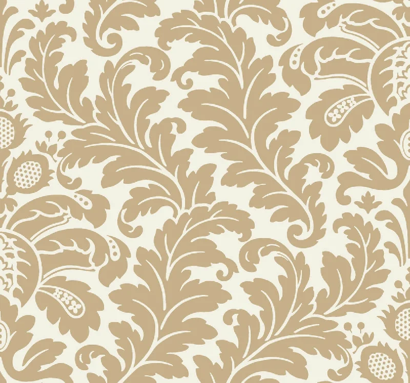 Modern Romance Gold Metallic Wallpaper