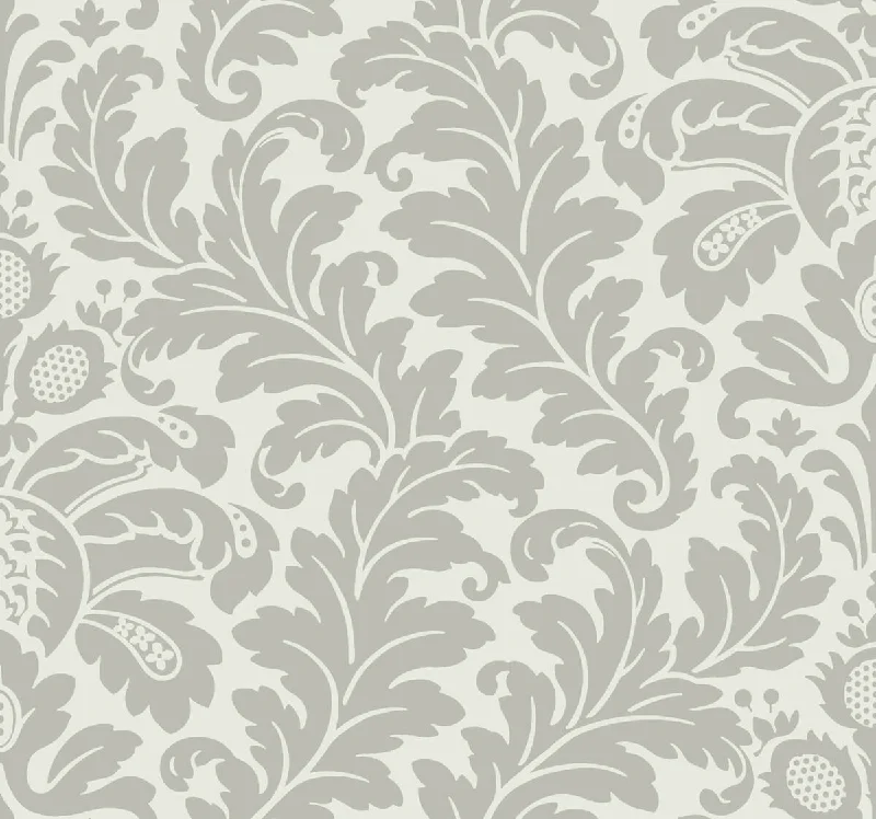 Modern Romance Grey Wallpaper