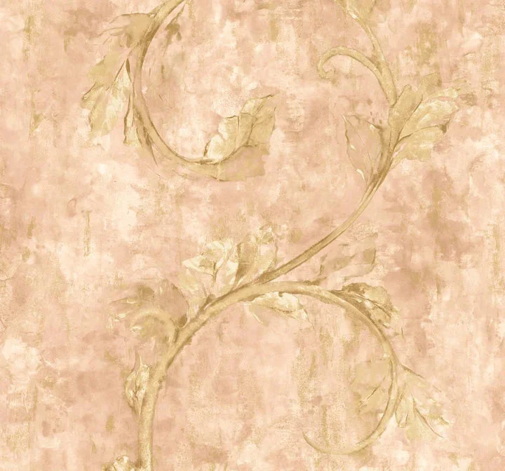 Nemone Salmon Wallpaper from the Jasper Collection