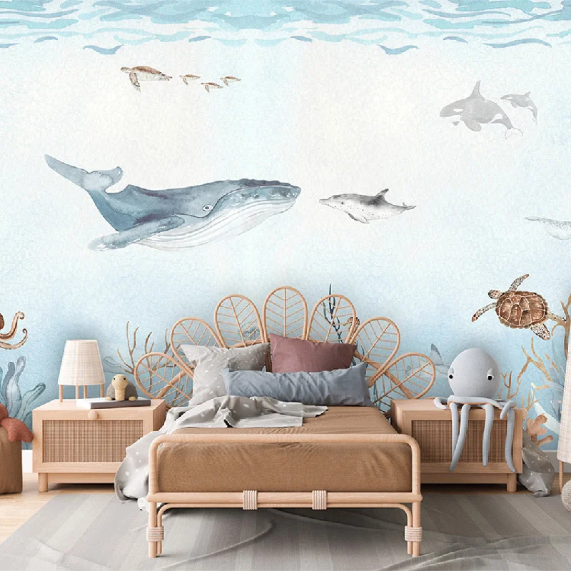 Ocean Bliss Peel and Stick Wall Mural