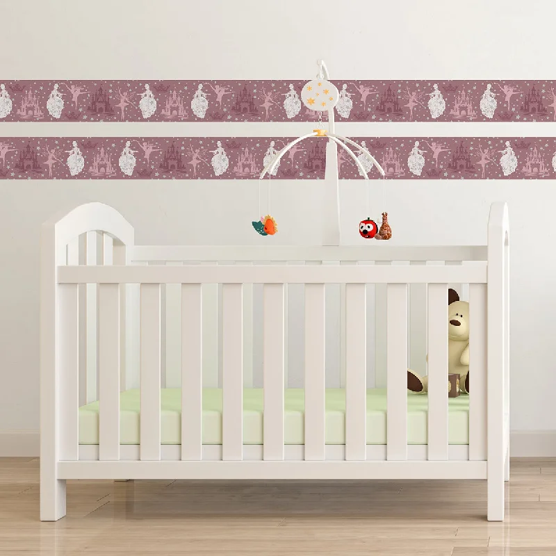 Princess Peel and Stick Wallpaper Border