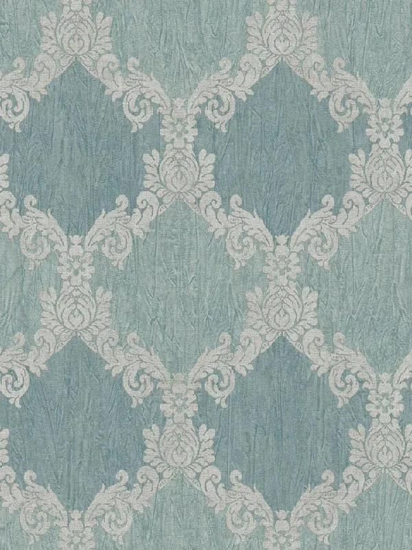 South Shore Blue Wallpaper from the Tiverton Collection