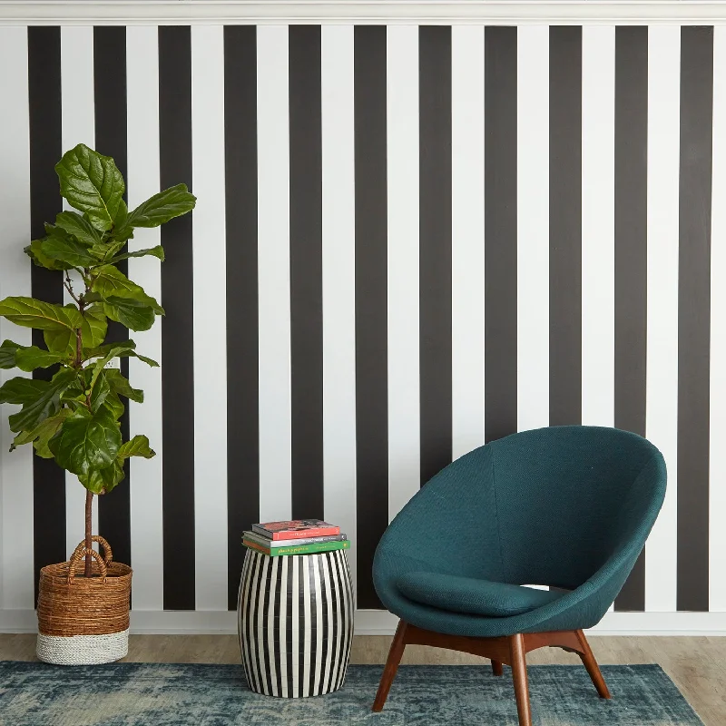 Stripe Peel and Stick Wallpaper