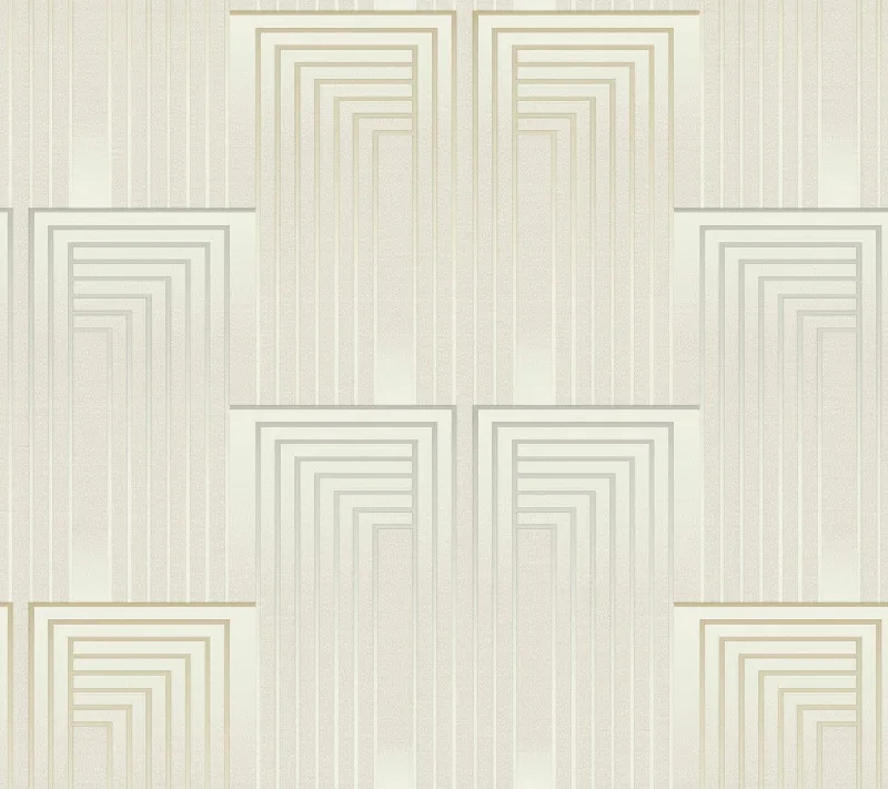 Vanishing Silver/Gold Wallpaper