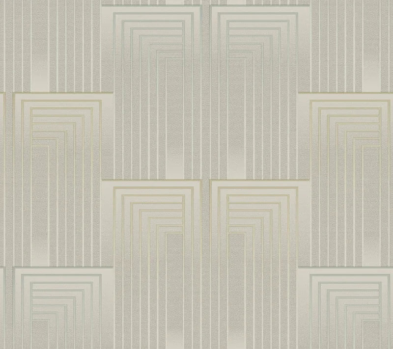 Vanishing Taupe/Pearl Wallpaper