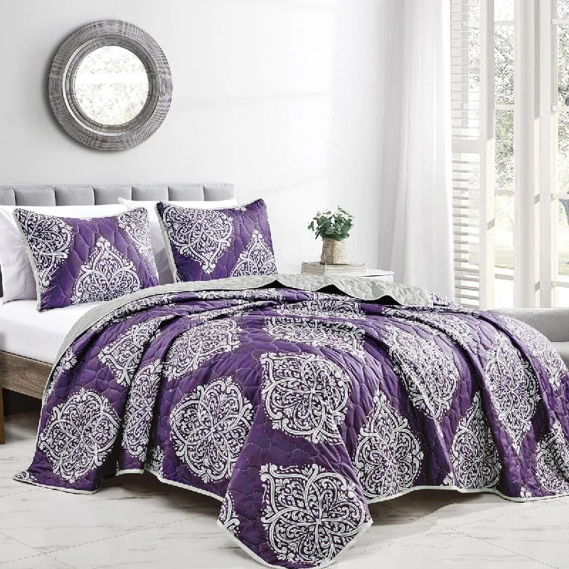 Lachlan Luxury 3 Piece Bedspread