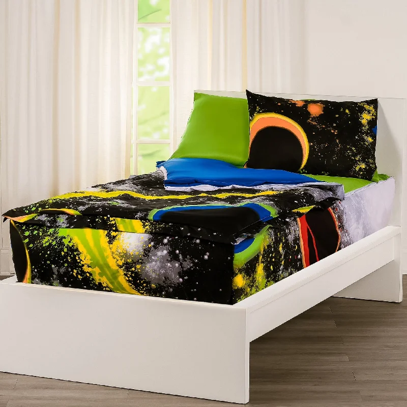 Siscovers Beyond The Galaxy Bunkie Deluxe Zipper Bedding Set