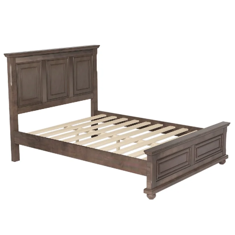 Traditional Town and Country Style Pinewood King Bed - Kids' Beds