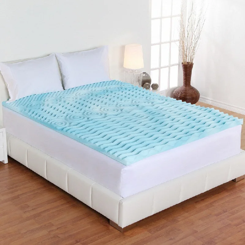 3-Inch 5-Zone Orthopedic Foam Mattress Topper