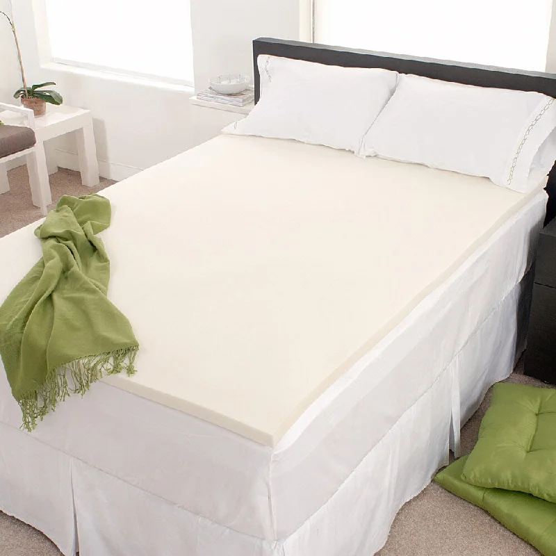 Authentic Comfort Eco-Friendly 2-inch Memory Foam Mattress Topper