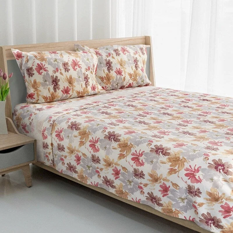 Avanti Wildflowers Flannel Full Sheet Set