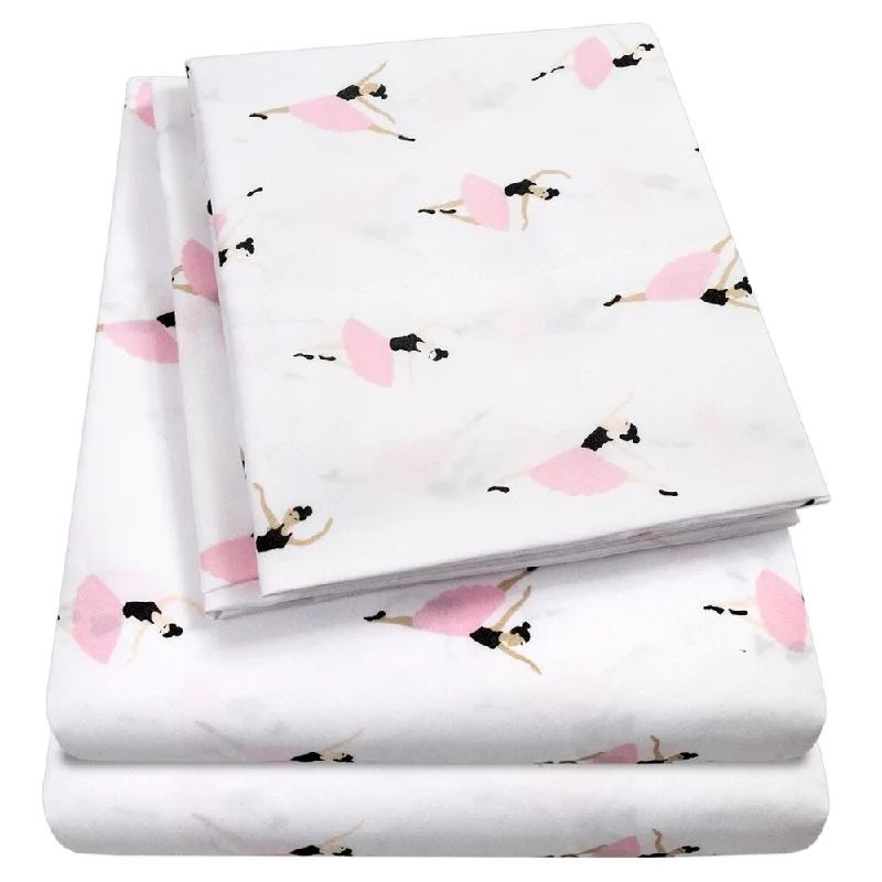 Ballerinas Sheet Set by Sweet Home Collection - Multi