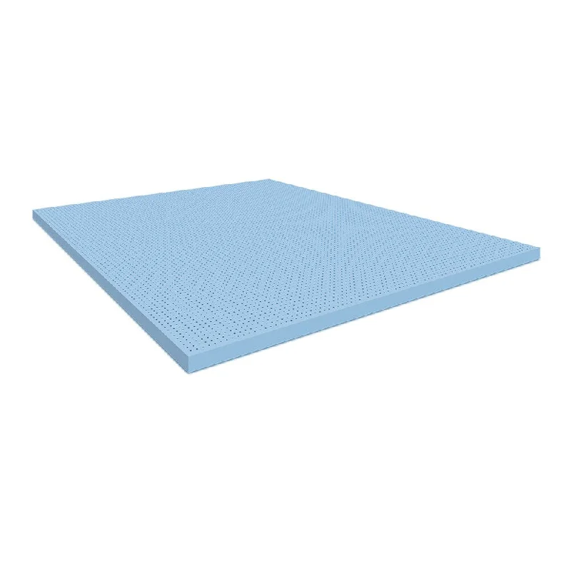 Blu Sleep 2-inch Ice Gel Foam Mattress Topper