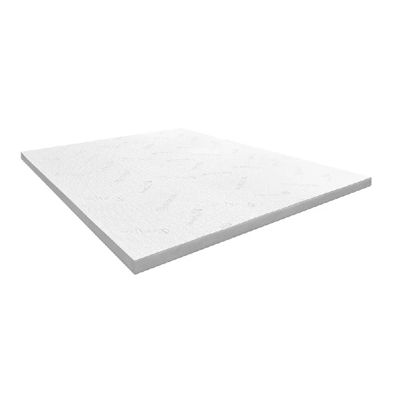 Blu Sleep 2-inch Latex Memory Foam Mattress Topper