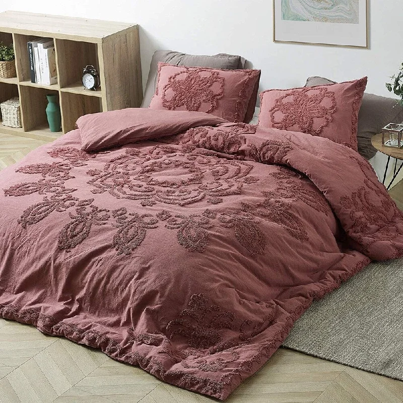 Burgundy Sunset Duvet Cover