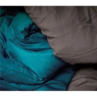 BYB Granite Gray/Ocean Depths Teal Reversible Twin XL Comforter