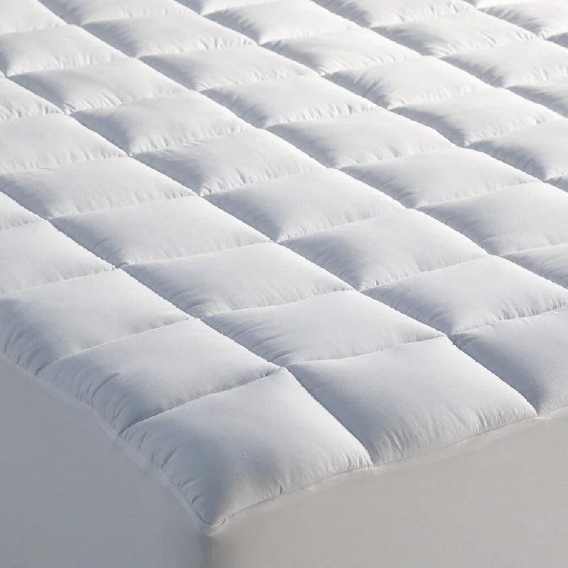 Cooling Down Alternative Mattress Pad with Coolmax Cotton Blended Cover