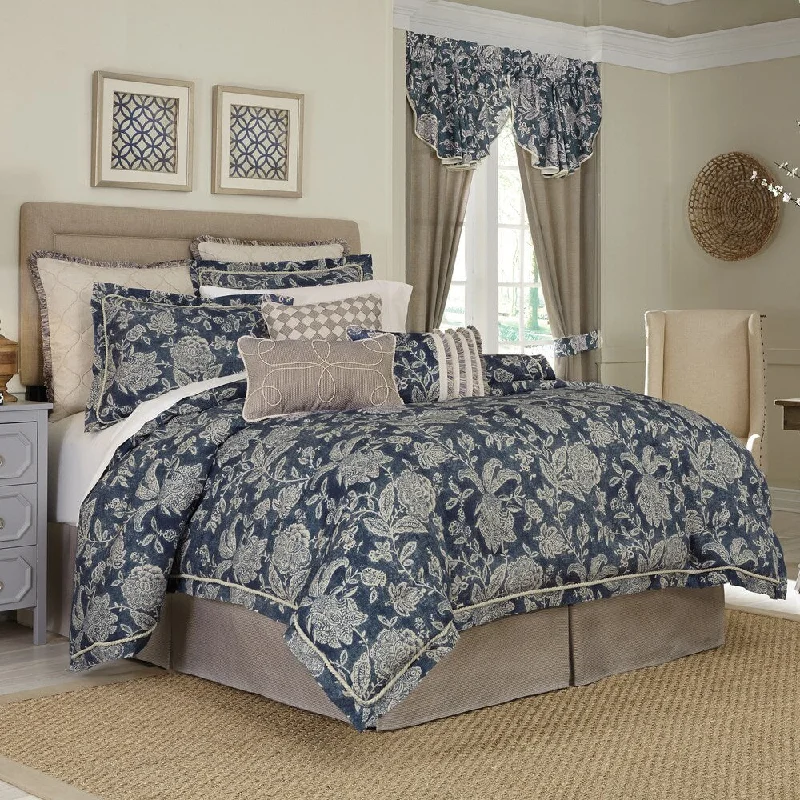 Croscill Gavin Printed Floral 4-piece Comforter Set