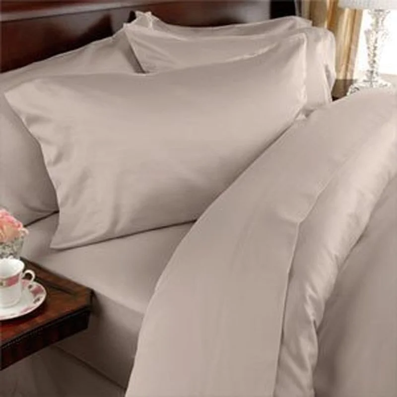 Daily Boutik Full size 1500 Thread Count Microfiber Sheet Set in Beige