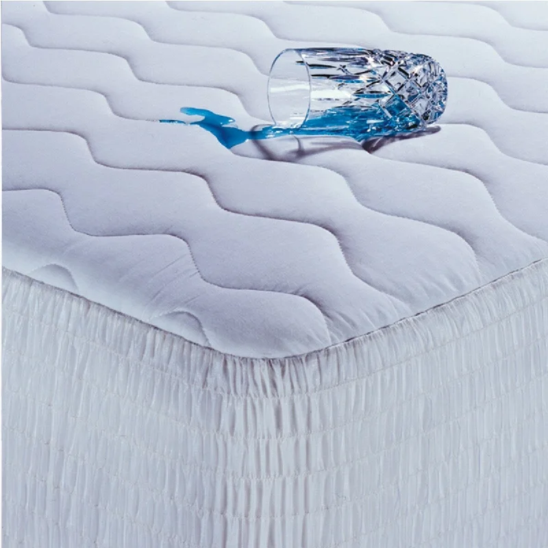 Daily Boutik Full size Cotton Waterproof Mattress Pad with Hypoallergenic Fill