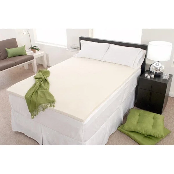 Dream Form Eco-Friendly 3-inch Memory Foam Mattress Topper